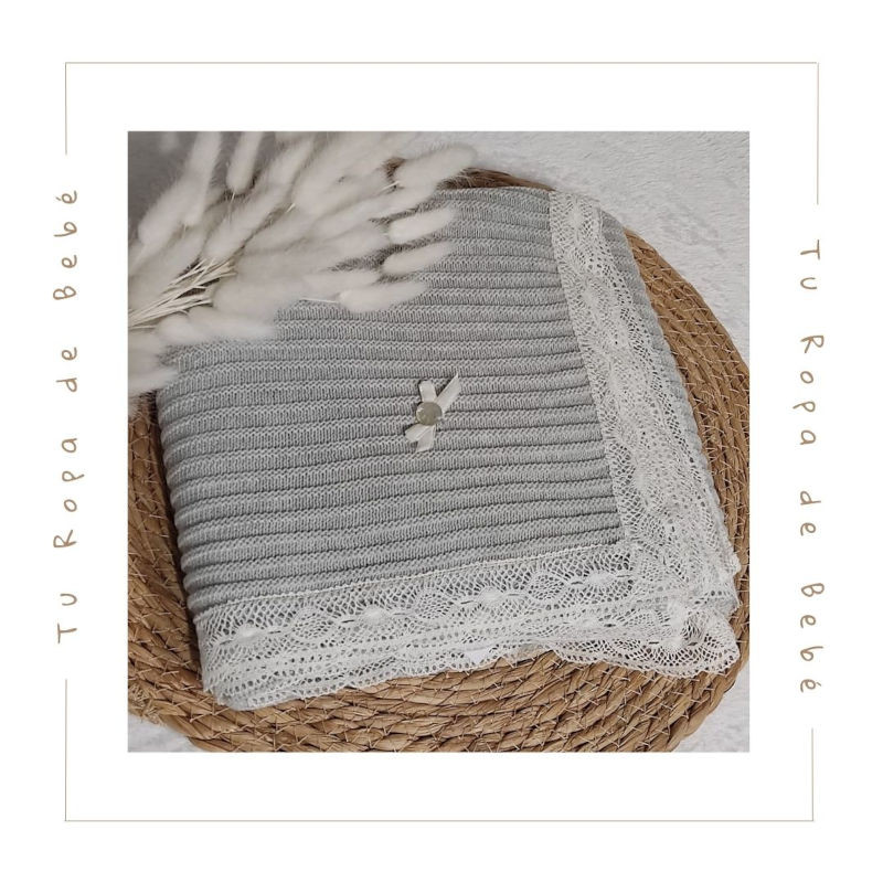 COLECCIÓN INVIERNO. Toquilla bebé BALANCIN Paz Rodríguez