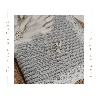 COLECCIÓN INVIERNO. Toquilla bebé BALANCIN Paz Rodríguez