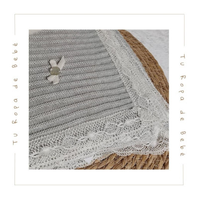 COLECCIÓN INVIERNO. Toquilla bebé BALANCIN Paz Rodríguez