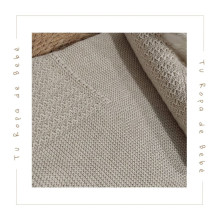 COLECCIÓN INVIERNO. Toquilla bebé niña BALLET Paz Rodríguez