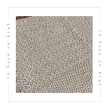COLECCIÓN INVIERNO. Toquilla bebé niña BALLET Paz Rodríguez