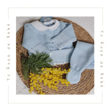 COLECCIÓN INVIERNO. Conjunto polaina bebé Sardón