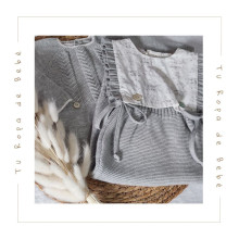 COLECCIÓN INVIERNO. Conjunto pelele enterizo bebés PULGARCITO Paz Rodríguez