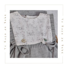 COLECCIÓN INVIERNO. Conjunto pelele enterizo bebés PULGARCITO Paz Rodríguez