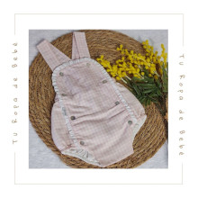 COLECCIÓN VERANO. Peto bebé VICHY Babidu