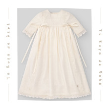 NUEVA COLECCIÓN. Faldón bautizo bebé ESENCIAL Paz Rodríguez