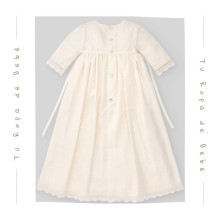 NUEVA COLECCIÓN. Faldón bautizo bebé ESENCIAL Paz Rodríguez