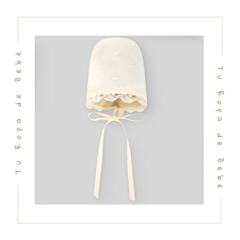 NUEVA COLECCIÓN. Capota bebé bautizo ESENCIAL Paz Rodríguez