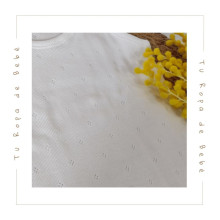 COLECCIÓN VERANO. Body interior calado bebé niño Diacar Linn