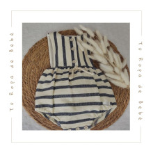 COLECCIÓN VERANO. Pelele corto bebés NABOR Paz Rodríguez