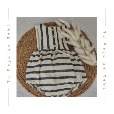 COLECCIÓN VERANO. Pelele corto bebés NABOR Paz Rodríguez