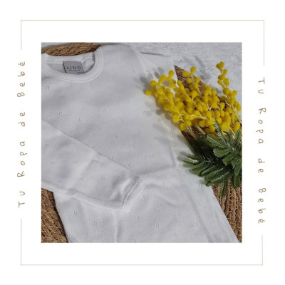 COLECCIÓN VERANO. Body interior manga larga bebé Diacar Linn