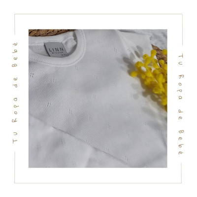 COLECCIÓN VERANO. Body interior manga larga bebé Diacar Linn