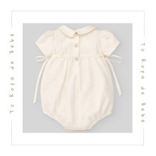 NUEVA COLECCIÓN. Pelele bautizo bebé niño ESENCIAL Paz Rodríguez