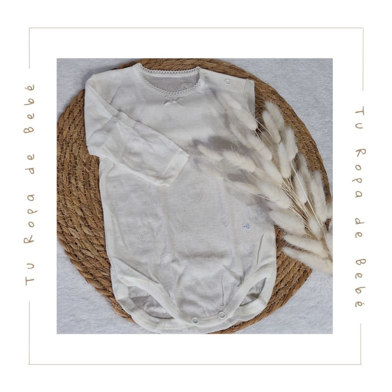 COLECCIÓN VERANO. Body bebé manga larga Diacar Linn