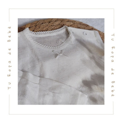 COLECCIÓN VERANO. Body bebé manga larga Diacar Linn