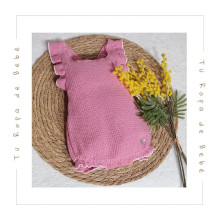 COLECCIÓN VERANO. Pelele bebé niña ARCOIRIS Paz Rodríguez