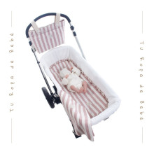 NUEVA COLECCIÓN. Pack bajera capazo interior y muselina bebé RAYA Uzturre