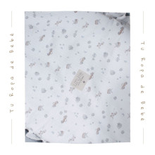 NUEVA COLECCIÓN. Pack bajera capazo interior y muselina bebé LUCCA Uzturre