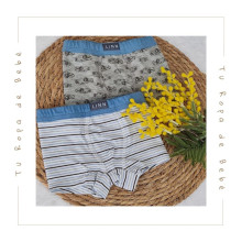 COLECCIÓN ATEMPORAL. Pack 2 boxers niño Diacar Linn