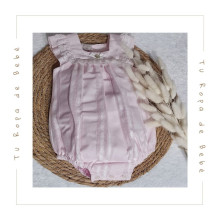 COLECCIÓN VERANO. Pelele bebé niña AURA Paz Rodríguez