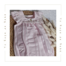 COLECCIÓN VERANO. Pelele bebé niña AURA Paz Rodríguez