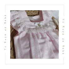 COLECCIÓN VERANO. Pelele bebé niña AURA Paz Rodríguez