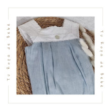 COLECCIÓN VERANO. Pelele bebé niño LIN Martín Aranda
