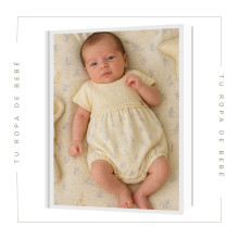 COLECCIÓN VERANO. Pelele bebé niño CIGÜEÑA Paz Rodríguez