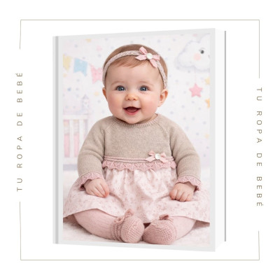 COLECCIÓN INVIERNO. Vestido bebé niña BAÚL Paz Rodríguez