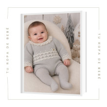 COLECCIÓN INVIERNO. Pelele bebé BALANCÍN Paz Rodríguez