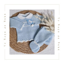 COLECCIÓN INVIERNO. Conjunto polaina bebé Sardón