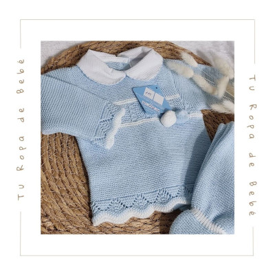 COLECCIÓN INVIERNO. Conjunto polaina bebé Sardón