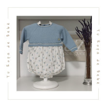 COLECCIÓN INVIERNO. Pelele bebé niño MAGIA Paz Rodríguez