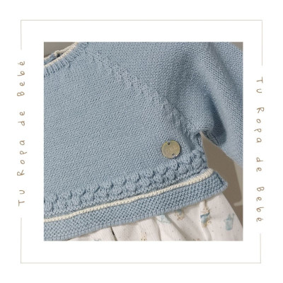 COLECCIÓN INVIERNO. Pelele bebé niño MAGIA Paz Rodríguez