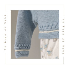 COLECCIÓN INVIERNO. Pelele bebé niño MAGIA Paz Rodríguez