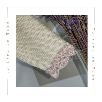 COLECCIÓN INVIERNO. Pelele bebé niña BALLET Paz Rodríguez