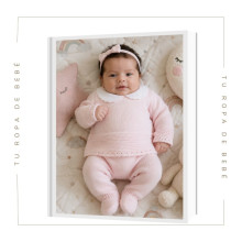 COLECCIÓN INVIERNO. Conjunto polaina bebé Sardón
