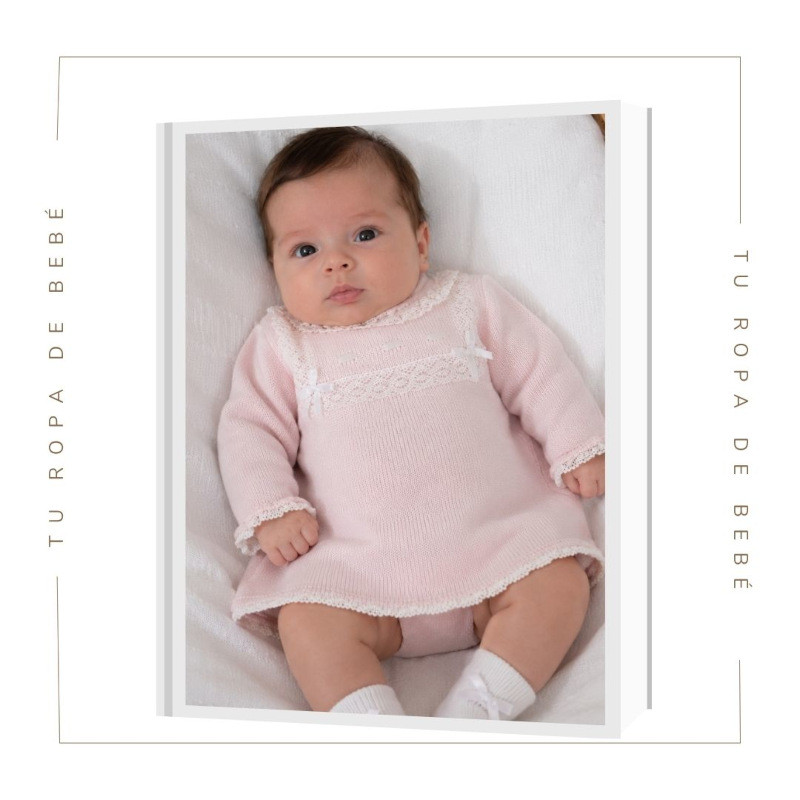 COLECCIÓN INVIERNO. Vestido bebé niña Sardón