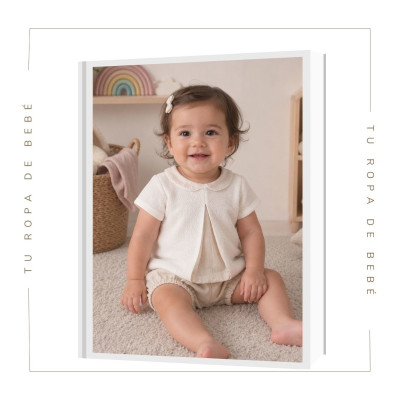 COLECCIÓN VERANO. Conjunto braguita bebé Babidu