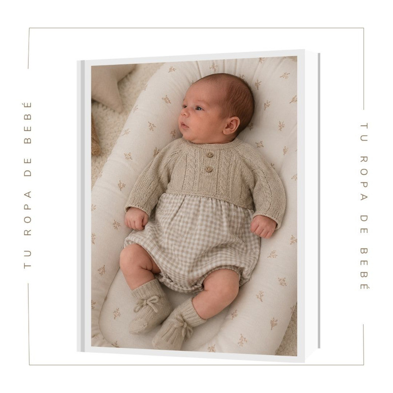 COLECCIÓN INVIERNO. Pelele bebé niño STONE Martín Aranda