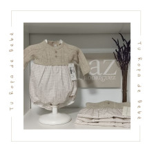 COLECCIÓN INVIERNO. Pelele bebé niño STONE Martín Aranda