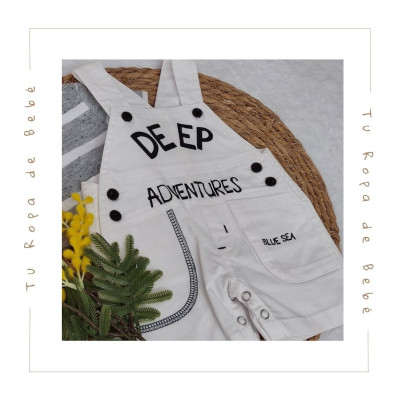 COLECCIÓN VERANO. Conjunto peto bebé niño Babybol
