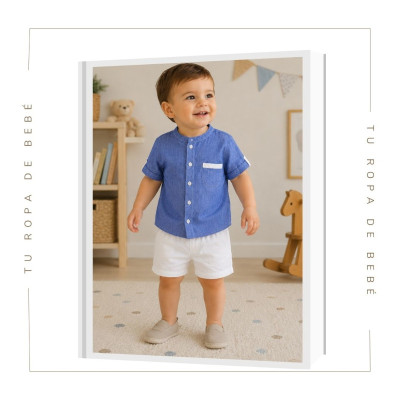 COLECCIÓN VERANO. Conjunto pantalón niño Pipos