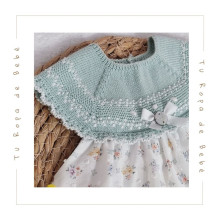 COLECCIÓN VERANO. Vestido con braga bebé niña IRIS Paz Rodríguez
