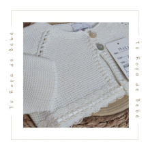 COLECCIÓN VERANO. Chaqueta corta bebé Artesanía Pipos