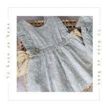 COLECCIÓN VERANO. Vestido con braguita bebé niña ALELI Paz Rodríguez