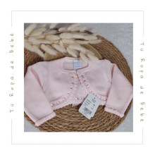 COLECCIÓN VERANO. Chaqueta corta bebé niña Artesanía Granlei