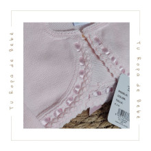 COLECCIÓN VERANO. Chaqueta corta bebé niña Artesanía Granlei