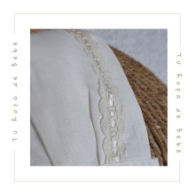 COLECCIÓN VERANO. Vestido con capota bebé niña Artesanía Pipos